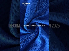 270 gm ekologicznej tkaniny z recyklingu z holograficznego metalu