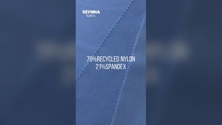 Oddychająca i szybkoschnąca tkanina pochodząca z recyklingu