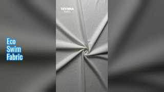 Tkanina pływacka z recyklingu Przyjazna dla środowiska i trwała