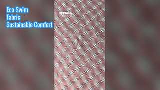 Zobacz, dlaczego warto wybrać odporny na chlor, ekologiczny materiał na stroje kąpielowe z dwukierunkową gumką