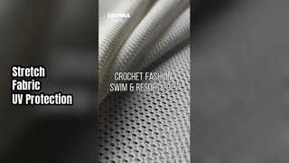 Rozciągliwa tkanina chroniąca przed promieniowaniem UV