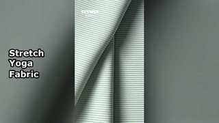 Wysokiej jakości tkanina do jogi na odzież sportową