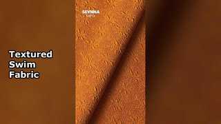 Teksturowana tkanina pływacka o wysokiej rozciągliwości 300 g / m2