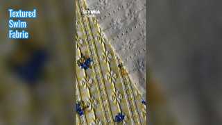 Teksturowana tkanina do pływania: odporna na działanie chloru o wysokiej rozciągliwości